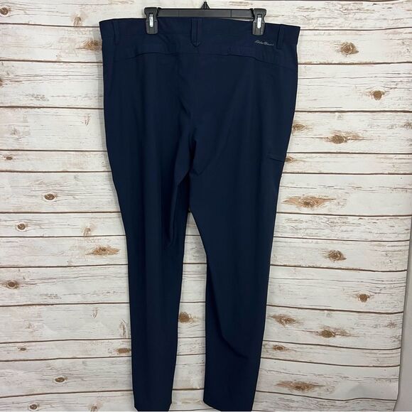 Eddie Bauer Navy Blue Outdoor Active Athletic Hiking Convertible Panta - Picture 4 of 6